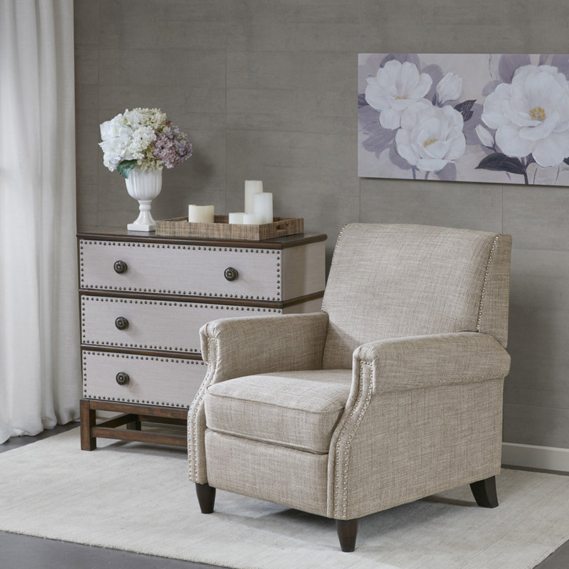 Fauteuil inclinable par pression