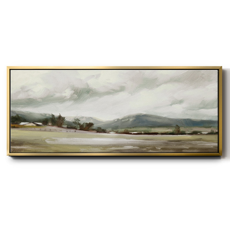Big Sky Valley- Framed Canvas