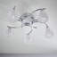 Minden Glass Semi Flush Mount-19334409