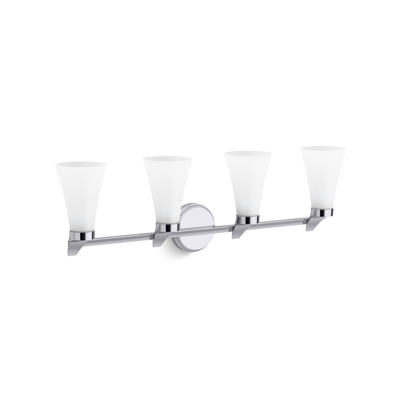 Simplice Four-Light Sconce, Polished Chrome