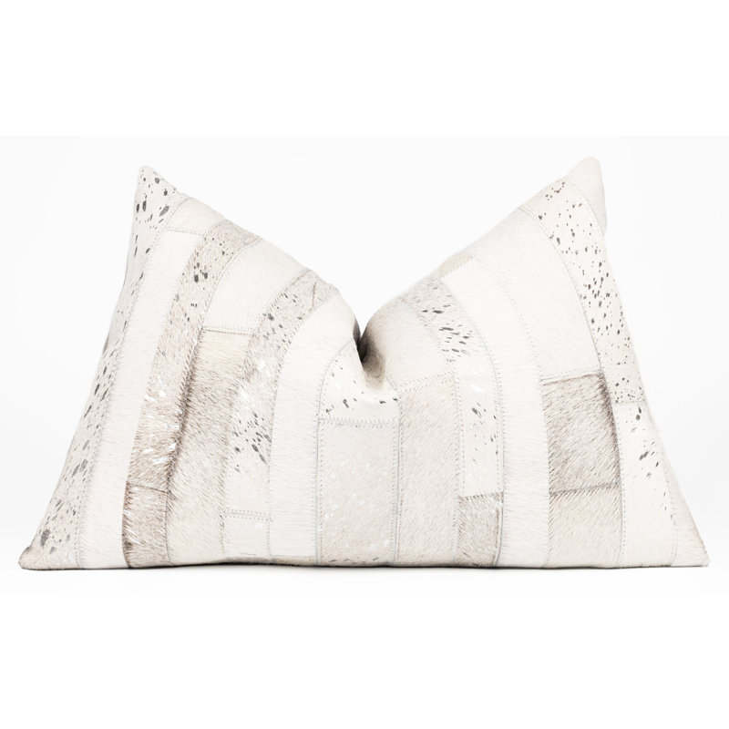 Cowhide Throw Pillow, 1 Piece