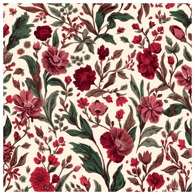 Coussins décoratifs rouges à double face, 20 x 20 pouces