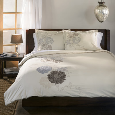 Cotton Standard Floral Duvet Cover