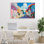 «Coastal Colors Town Architecture», estampe numérique, design par Franklyn Gregory