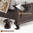 3-Piece Classic Solid Wood Bedroom Set,Includes 65" H Queen Size Bed And Two Nightstands,Dark Brown-957545161-957545162