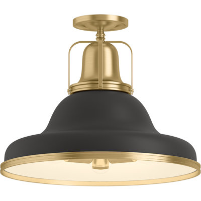 Hauksbee Semi-Flush Light