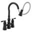 Weymouth Pull Down Touch Double Handle Kitchen Faucet-758053024