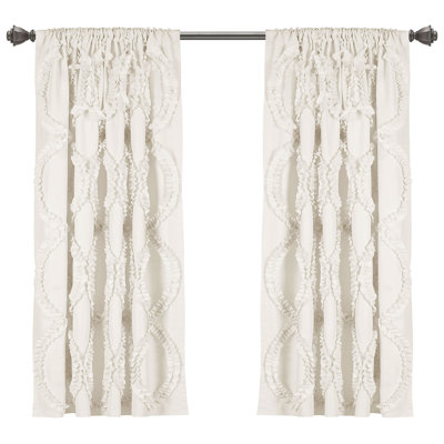 Avon Semi Sheer Curtain Single Panel