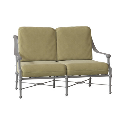 Causeuse large de 55 po avec coussins Delphi