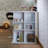 High Gloss 6-Shelf Bar Table