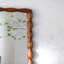 Miroir de 36,02 po Mid-Century Modern Swirl