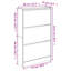 6 Pair Shoe Storage Cabinet-1923393786
