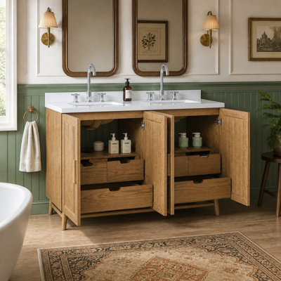 Ensemble de meuble-lavabo simple