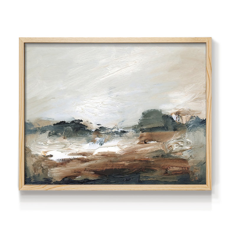Lingering Light III -Framed Print - Restickable, Natural, 16" H x 20" W