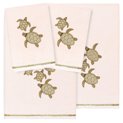 4 Piece 100% Turkish Cotton Towel Set