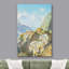 Pastel, aquarelle, chèvre, montagne, animaux, illustrations, art moderne, paysage de ferme-101091275-101091272