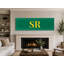 «Suriname World Flag Luxury Diamond Monogram - rouge vert jaune - art mural sur toile panoramique-822312447