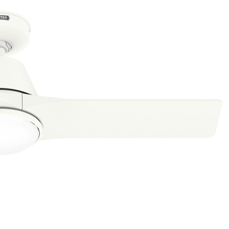 Hunter 44 inch Aeronaut Wi-Fi ENERGY STAR® Damp Rated Ceiling Fan with LED Light Kit and Handheld Remote