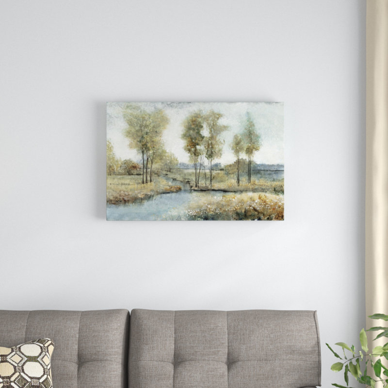 Stream Side I by Timothy O' Toole - Painting Print, 51cm H x 76cm W, Wrapped Canvas