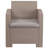 Alderman Faux Rattan Chair with All-Weather Cushion-1384750199