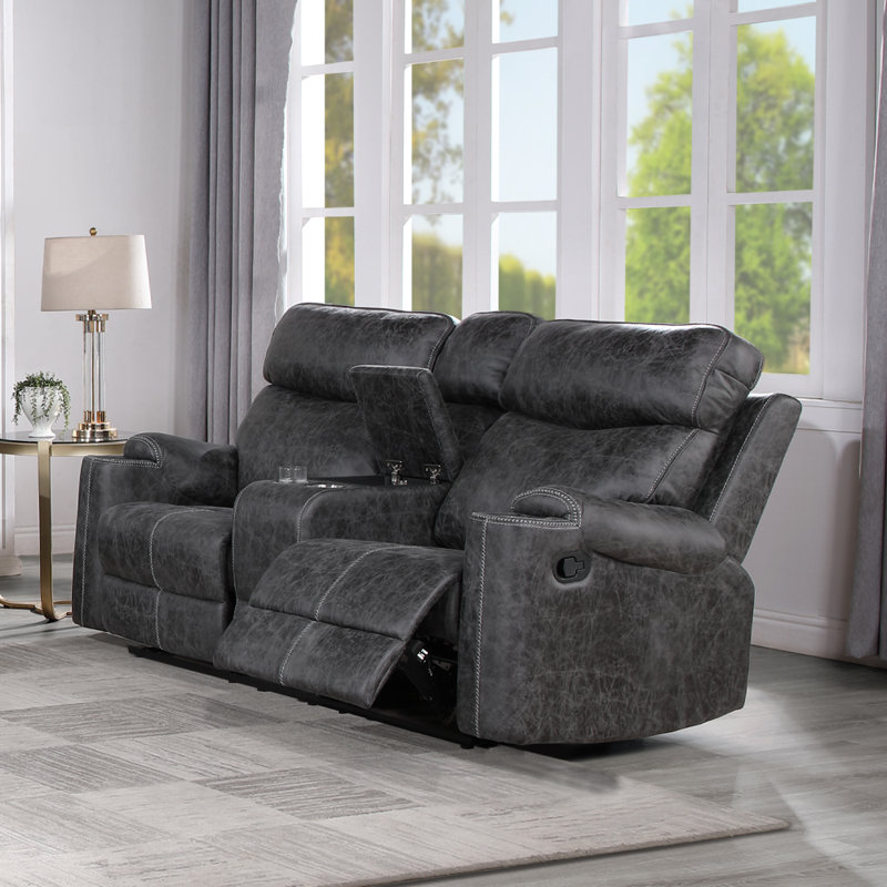 MOTION LOVESEAT W/CONSOLE