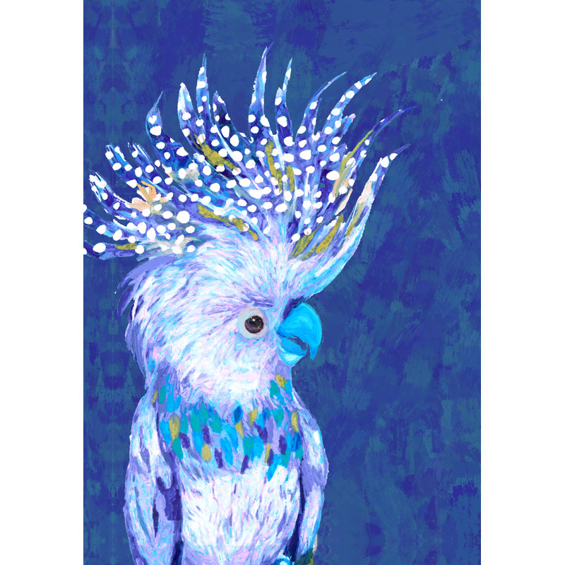 Saphire saphir-reproduction d’art sur toile tendue, H 12 po x l 8 po
