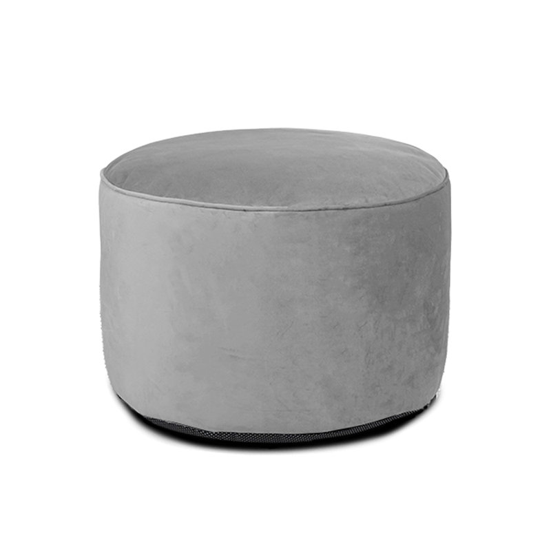 Polyester Refillable Classic Bean Bag, Silver