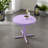 Alanna Round Metal Outdoor Side Table , 22'' in. W 22'' in. D-885179550