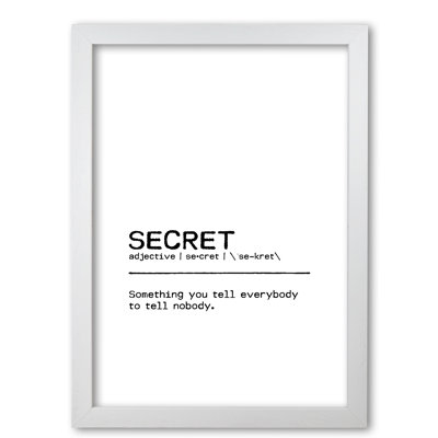 Secret - Print