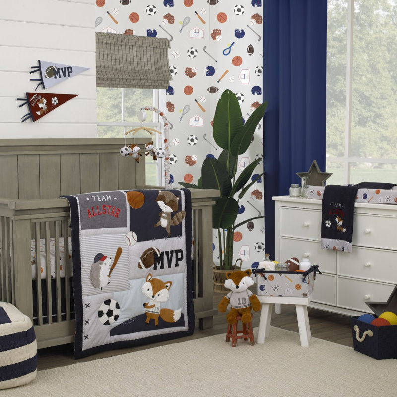 Drap-housse pour lit de bébé 100% coton No Star