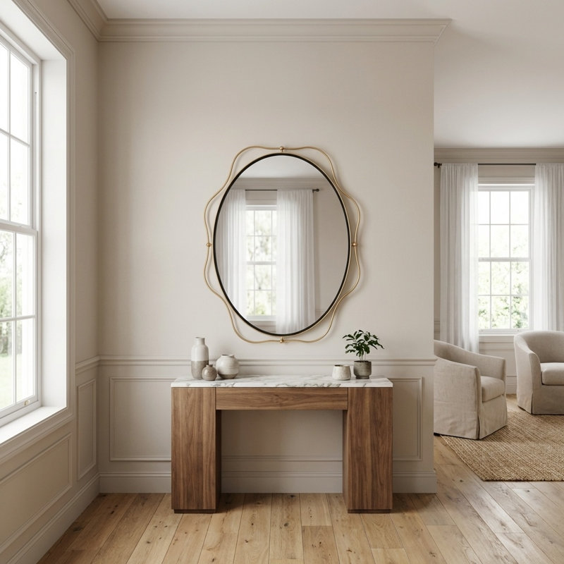 Sargasso 24 x 30 Oval Mirror