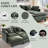 Chenille Modular Sleeper Sofa | Cloud Style Convertible Sectional Couch, Soft Fabric, Modern Living Room Furniture-1557527482