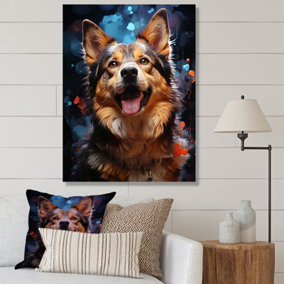 Chien Akita Aurora I - reproduction sur toile
