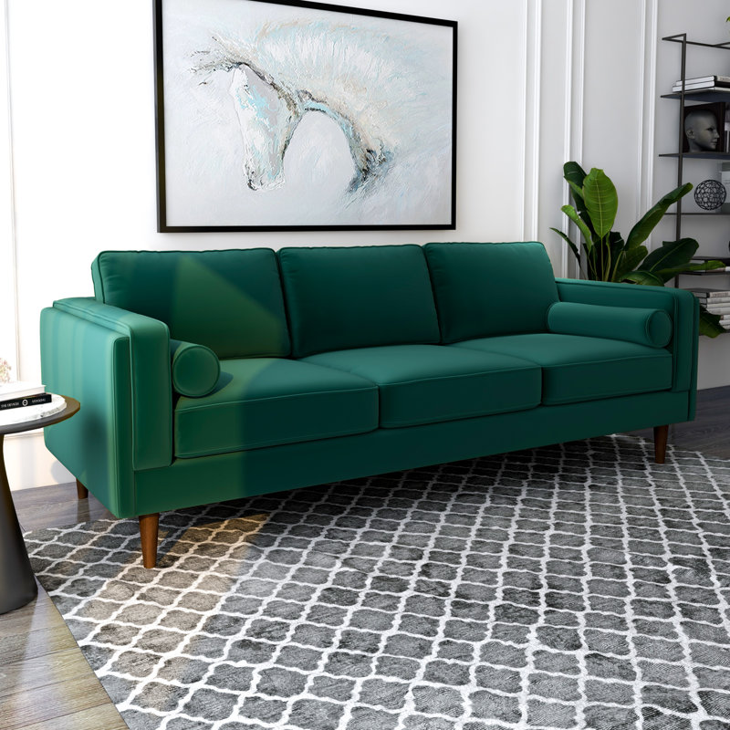 86'' Luxury Modern Velvet Sofa Couch