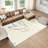 Abstract Flock,Hand Washable Art Area Rug, power-loomed, 100% polyester, 2mm pile, non-slipping back.-1217739234