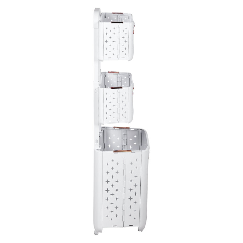 Plastic Laundry Basket with Handles