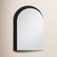 Miroir mural en métal avec tablette Wendolyn-698488788