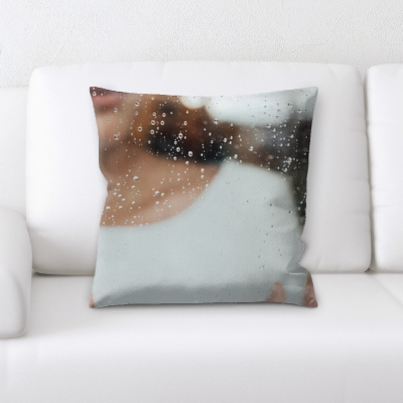 Coussin décoratif flou