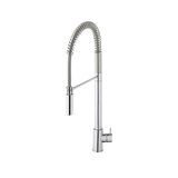 Flow Pull Down Single Handle Kitchen Faucet with Side Spray