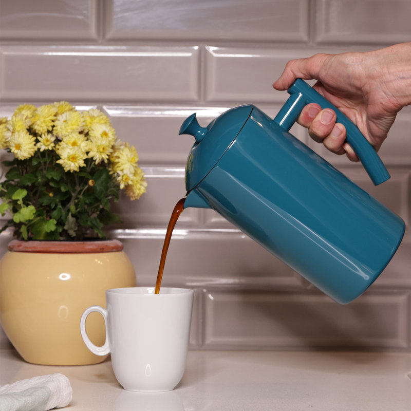 Frieling 34 oz - French Press Coffee Maker, Lagoon Blue