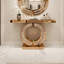 Console à miroir avec incrustation de diamant concassé (seulement avec table basse)