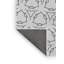 Tapis blanc/noir à motifs-721558941