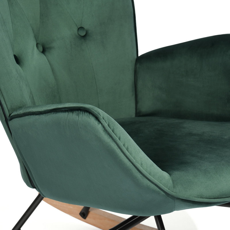 Chaise berçante, Vert