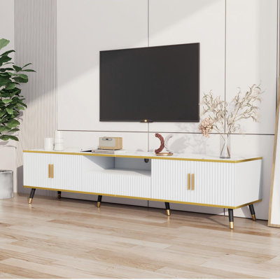 Unfinished TV Stand for TVs up to 88"