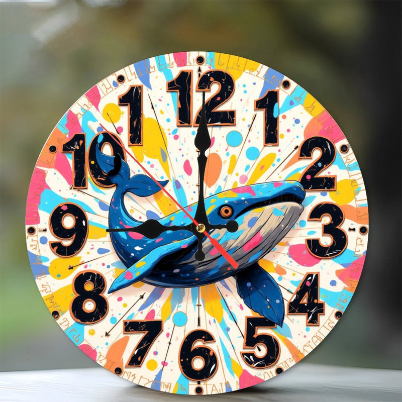 Horloge murale artistique