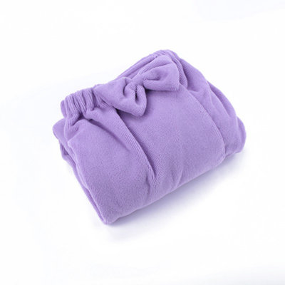 Microfiber Fabric Fast Drying Magic Bath Towel 55X27in Bow Bowknot Absorbent Washcloth Wrap Towel Beach Spa Bathrobes Women Bath Skirt, Purple