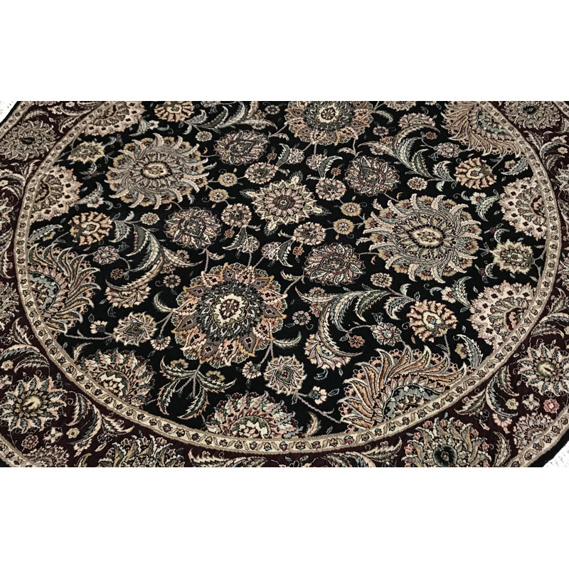 Manchuria One-of-a-Kind Round 6' X 6' Hand Knotted Area Rug