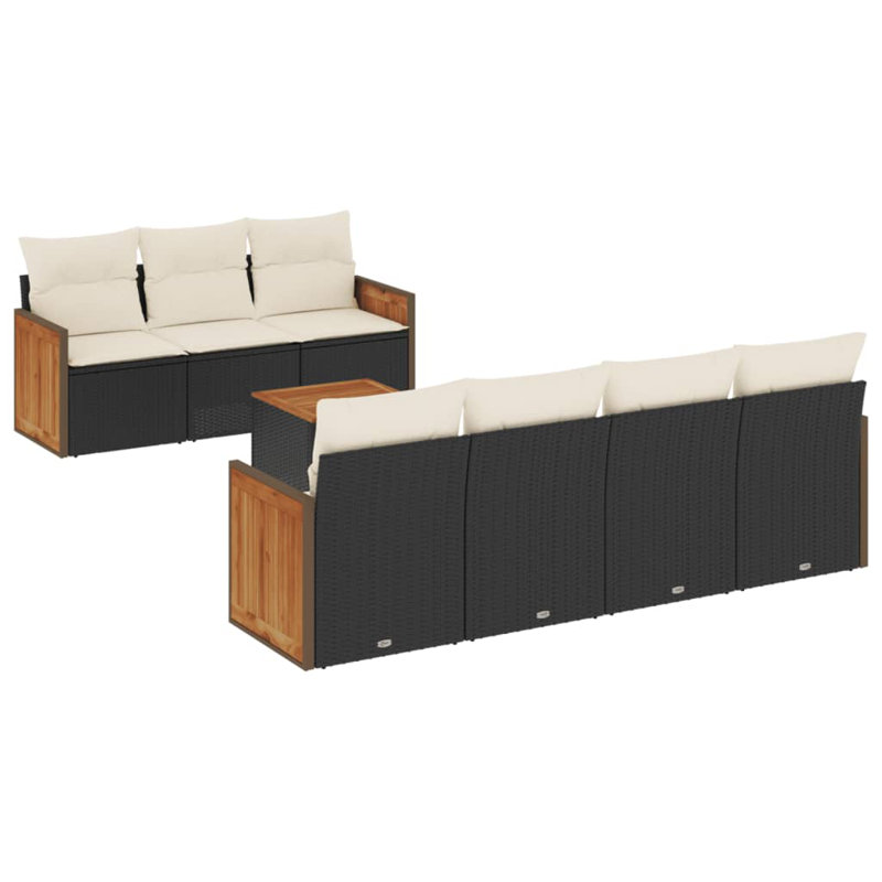Ensemble de canapé de jardin Vidaxl