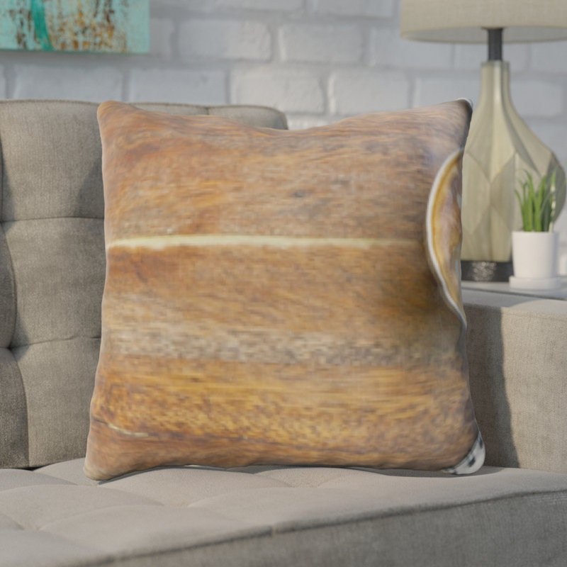 Microsuede Reversible Throw Pillow