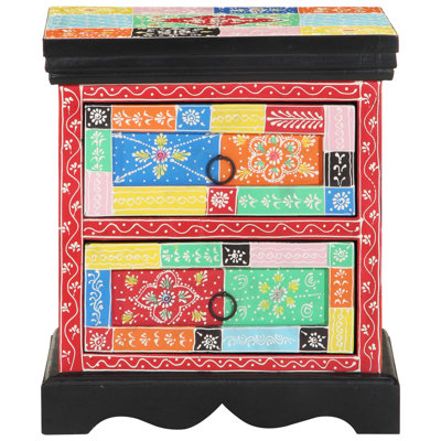 40cm W Solid Wood Bedside Table